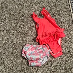 Swim suit and swim diaper cover